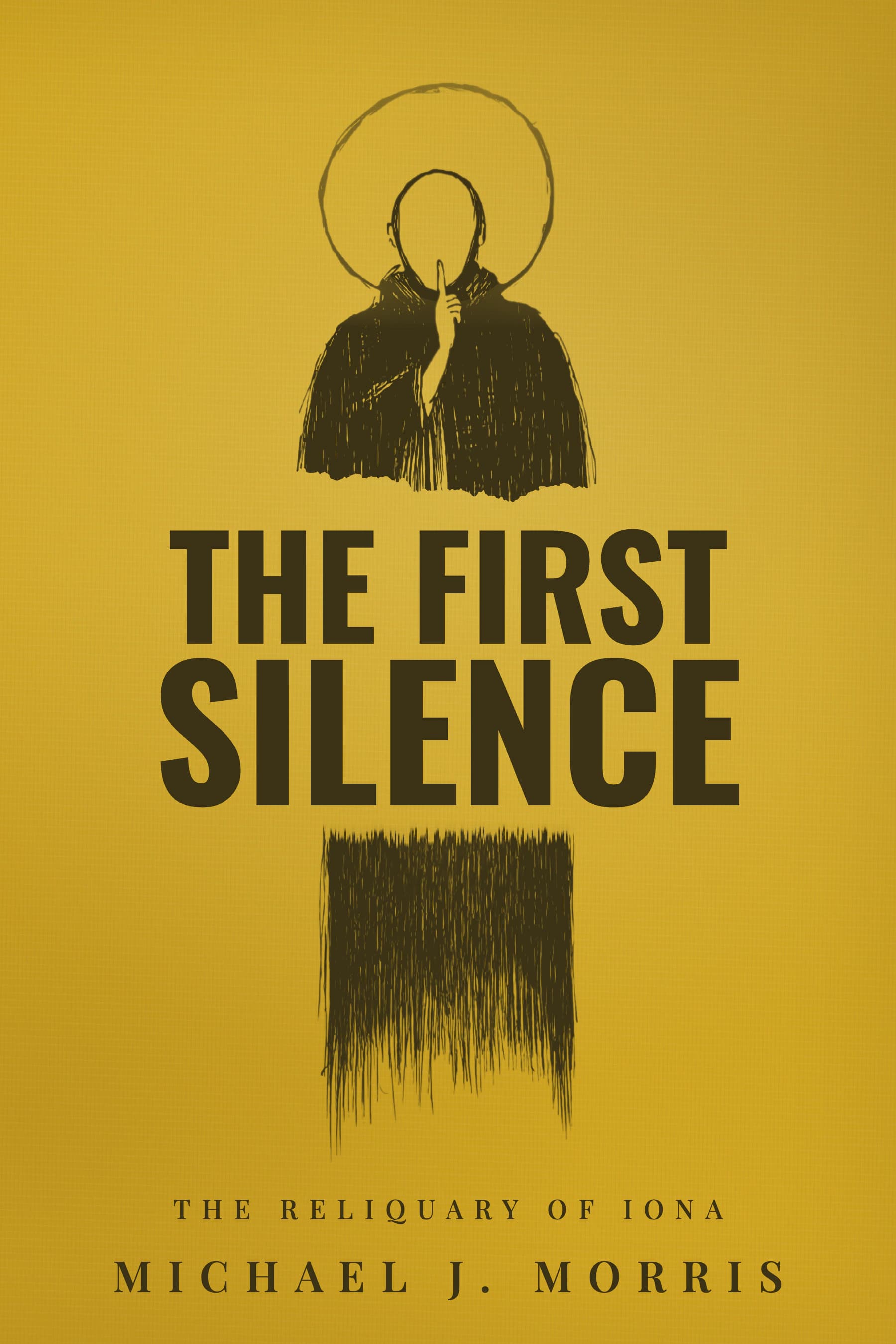Final cover of The First Silence: The Reliquary of Iona
